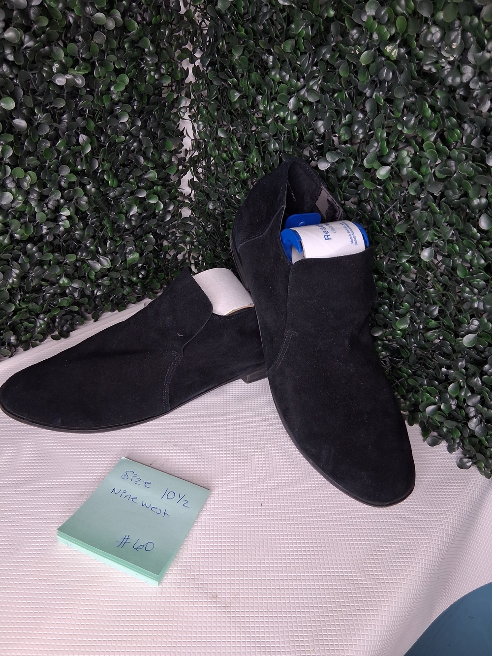 Nine West Black Suede Loafers